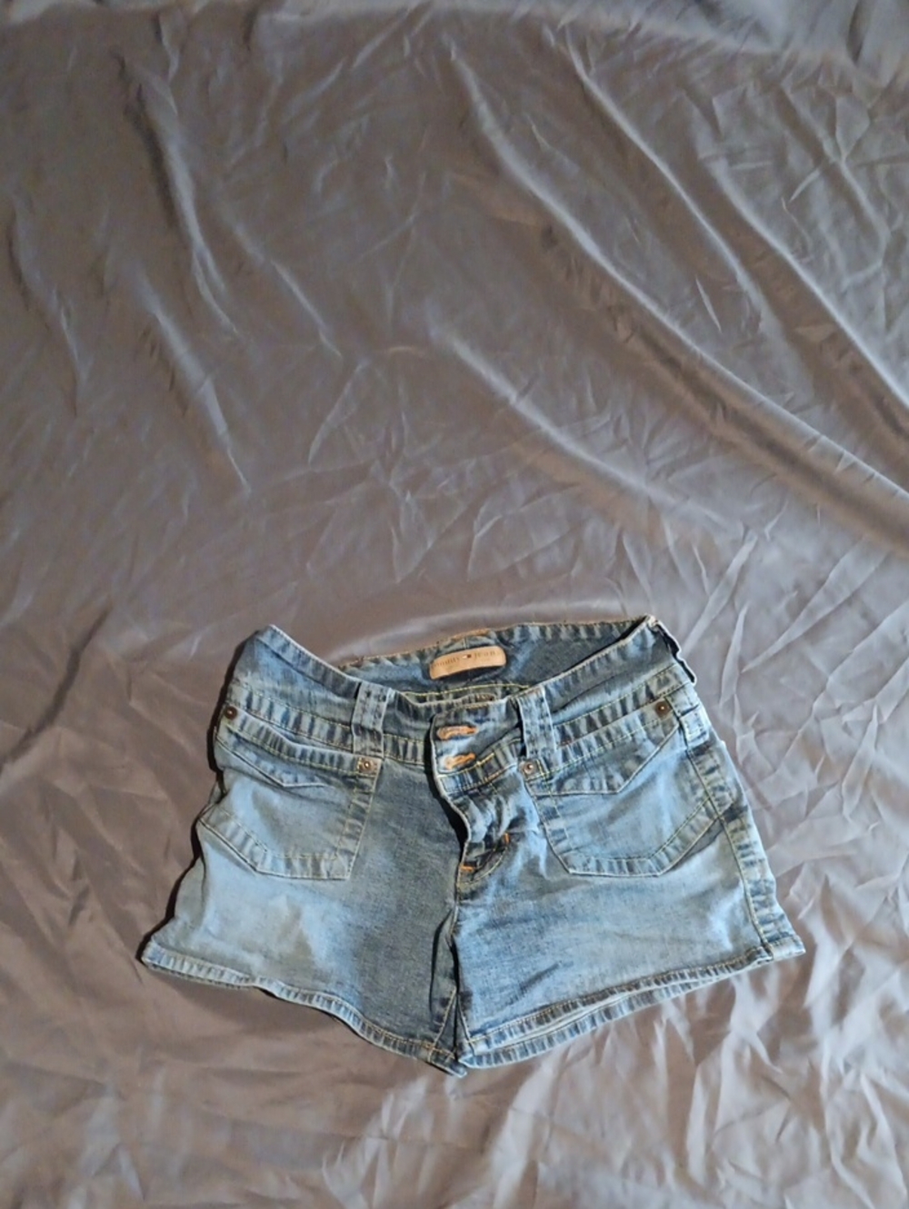 Tommy Hilfiger Light Blue Denim Jean Shorts